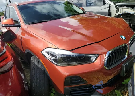 2023 BMW X2 Sdrive28I z USA, uszkodzony, nr VIN WBXYH9C07P5W57373